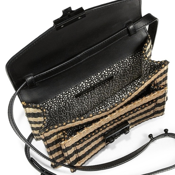 *Host Pick* LOEFFLER RANDALL LEATHER CANVAS BAG - Picture 4 of 6